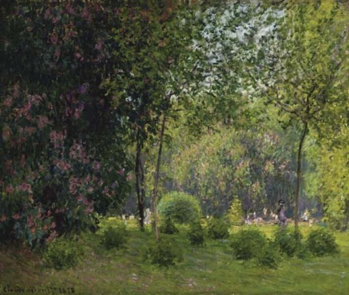 Le parc Monceau 