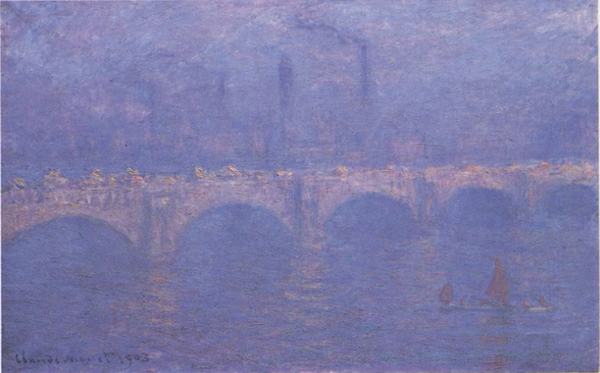 Waterloo Bridge Hazy Sun
