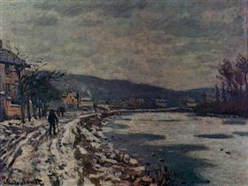 The Seine At Bougival