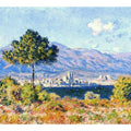 View of Antibes from the Plateau Notre-Dame 