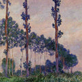 Three Trees In Grey Weather 