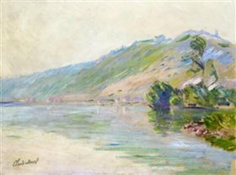 The Seine at Port-Villes, Clear Weather