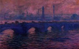 Waterloo Bridge Overcast Weather artwork preview
