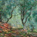 The Olive Tree Wood In The Moreno Garden 