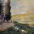 The Banks Of The Seine Lavacour