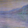 The Seine At Port Villez Blue Effect 