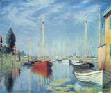 Yachts At Argenteuil artwork preview