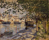 The Seine At Rouen 1872 artwork preview