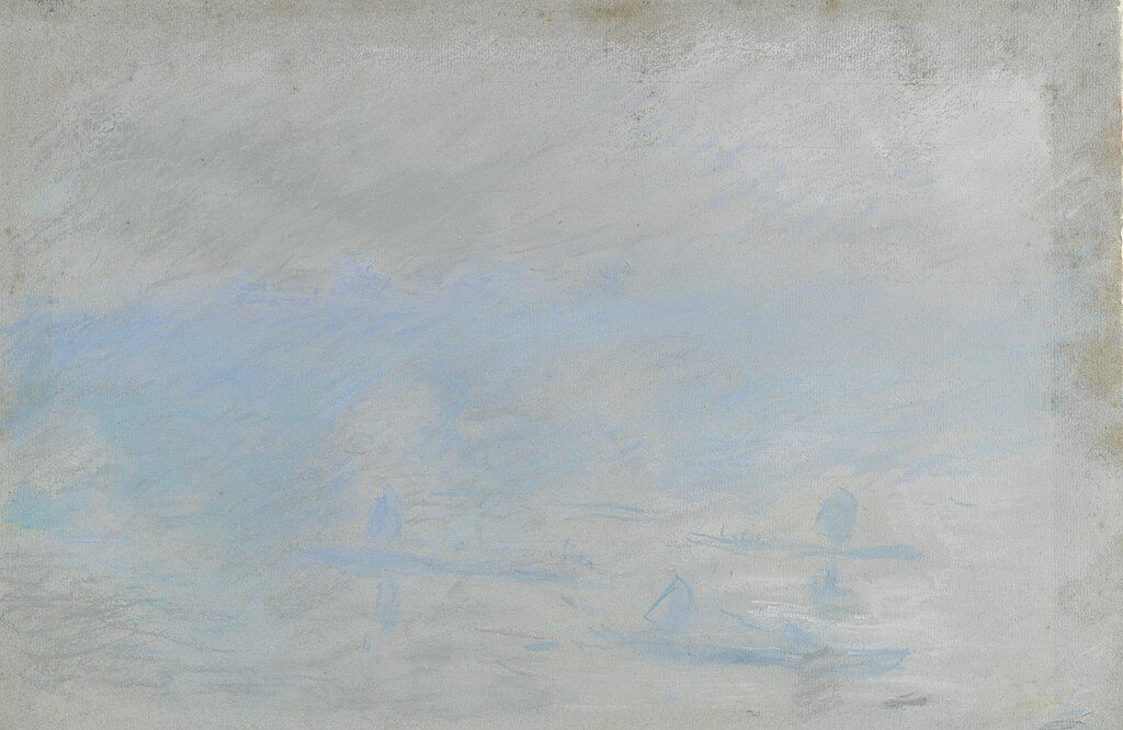 Waterloo Bridge, brouillard 