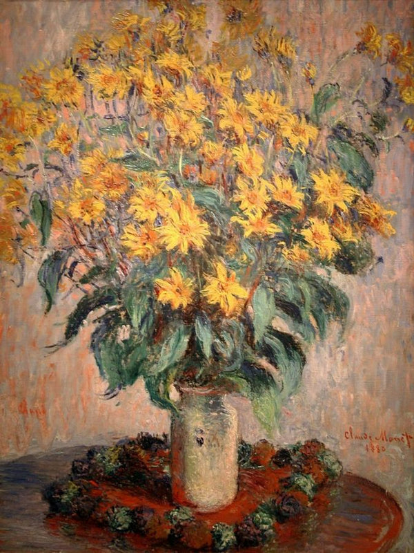 Jerusalem Artichoke Flowers 