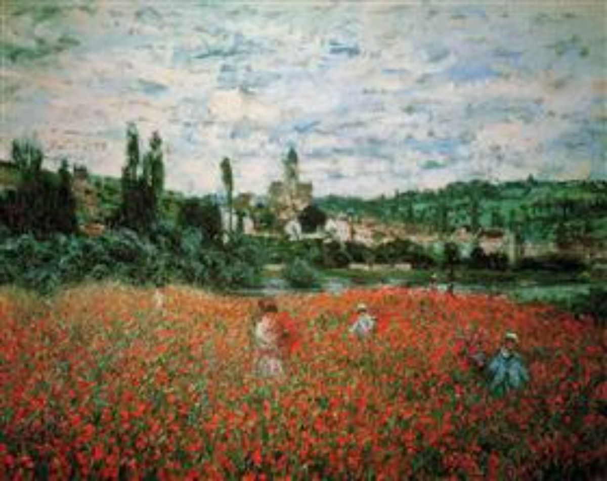 Poppy Field Near Vetheuil 