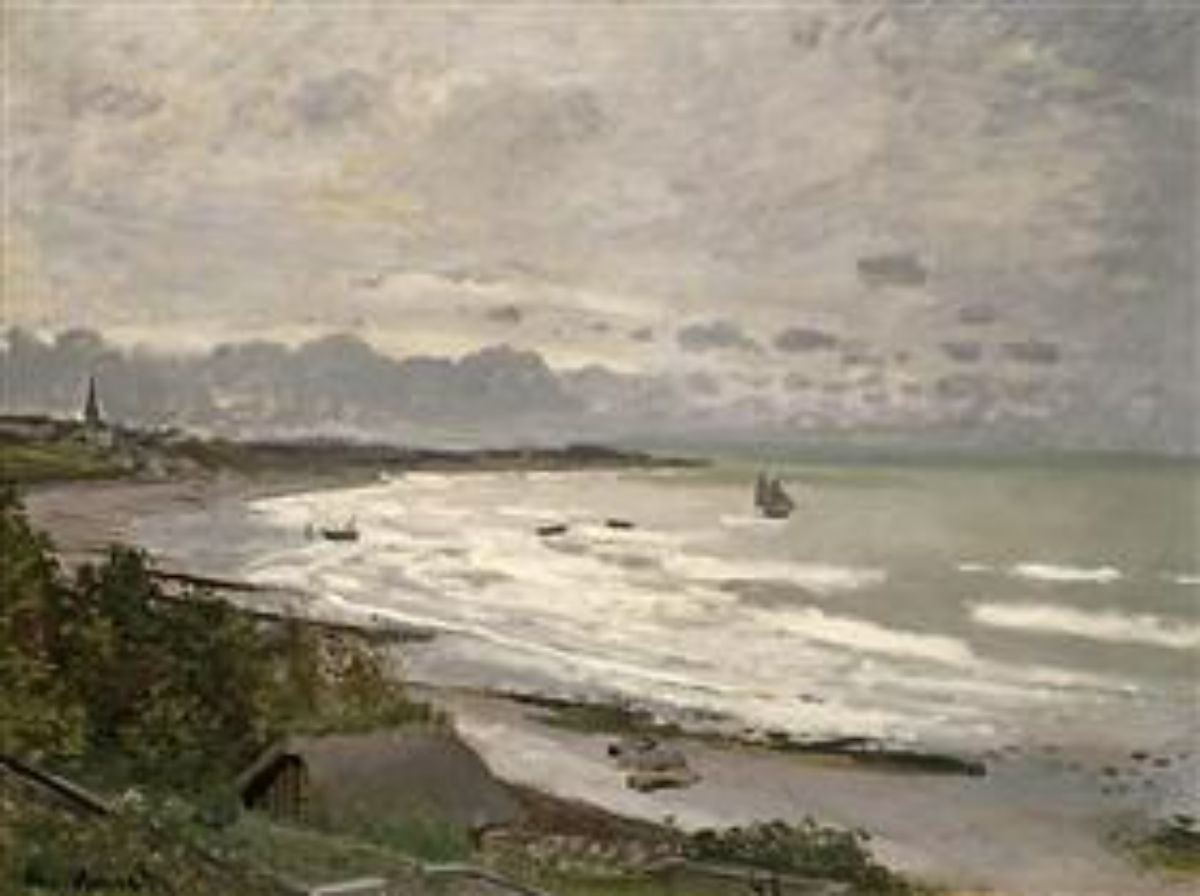 The Beach at Saint-Adresse 