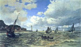 The Seine Estuary At Honfleur artwork preview