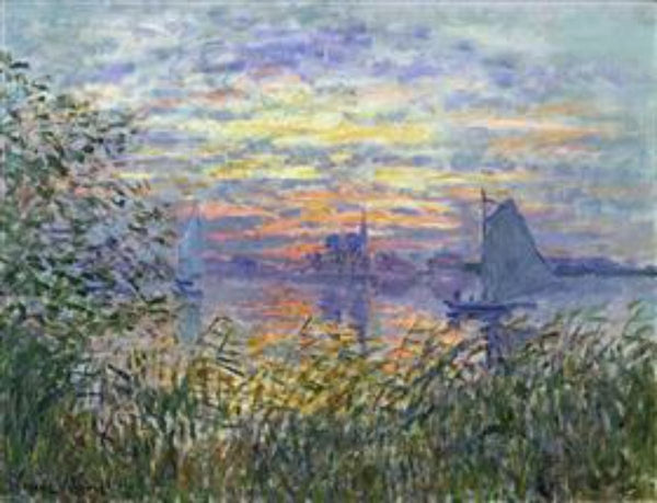 Sunset on the Siene 