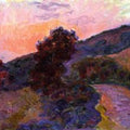 Sunset at Giverny 