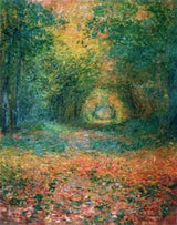 Path through the Forest, Snow Effect artwork preview