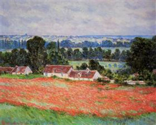 Poppy Field At Giverny 