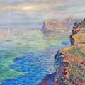 Cliff at Grainval near Fecamp 