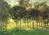 The Promenade at Argenteuil, Soleil Couchant artwork preview
