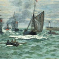 Entrance to the Port of Honfleur 