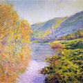 Banks of the Seine at Jeufosse, Autumn 