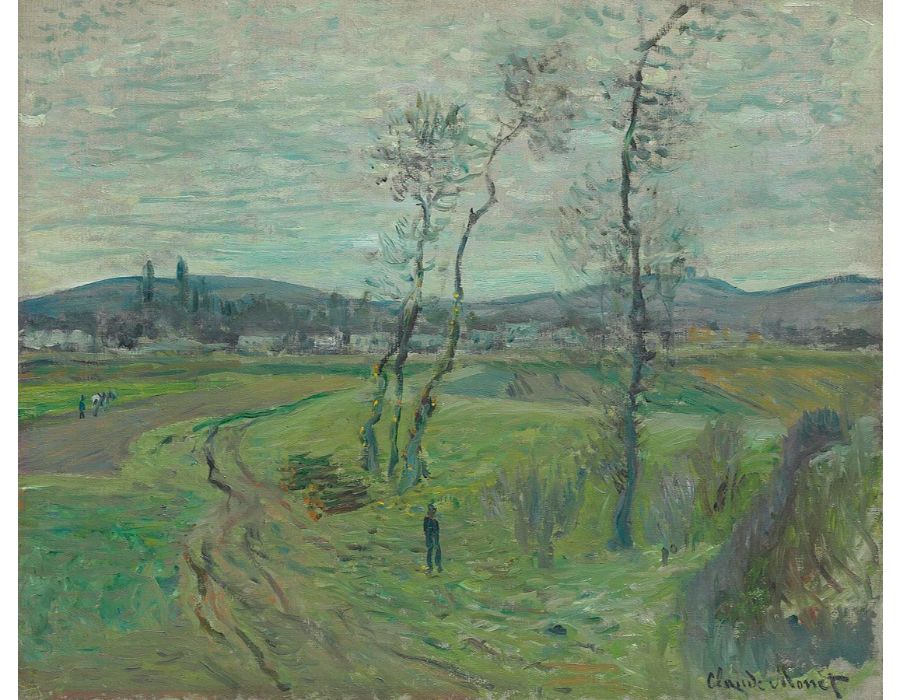 A Field At Gennevilliers 