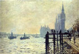 The Thames And The Houses Of Parliament artwork preview