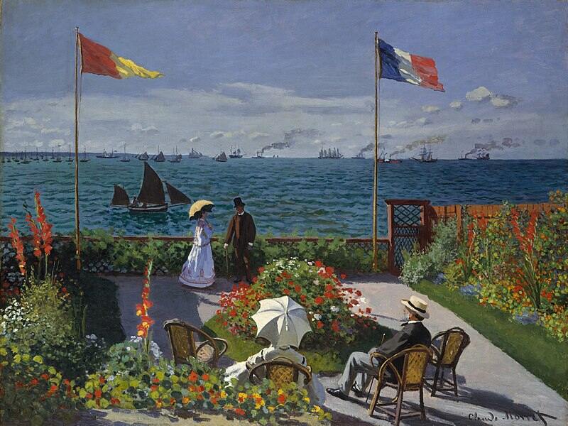 Garden At Sainte Adresse 