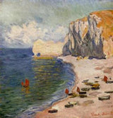 The Beach And The Falaise D Amont artwork preview