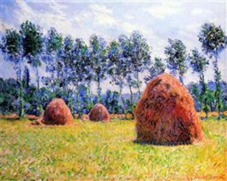 Haystacks At Giverny 
