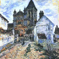 The Church At Vetheuil 