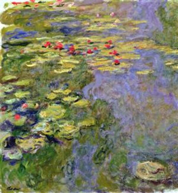 The Water-Lily Pond (left side) 