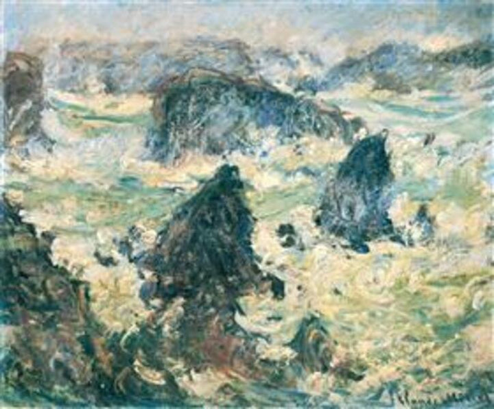 Storm On The Cote De Belle Ile 