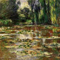The Bridge Over The Water Lily Pond 