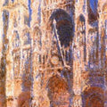 Rouen Cathedral The Portal In The Sun 