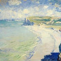 The Beach At Pourville 