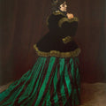 Woman In A Green Dress 