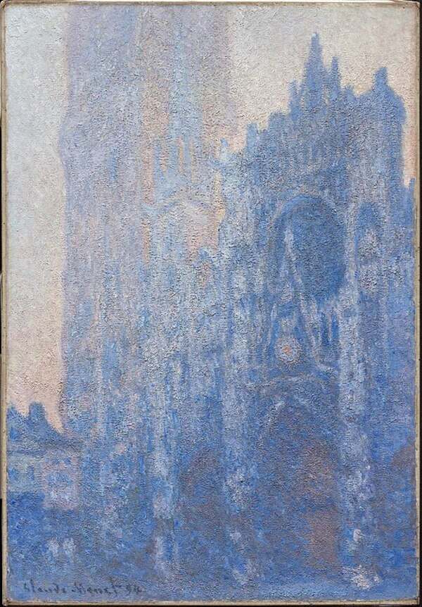 Rouen Cathedral The Portal Morning Effect 