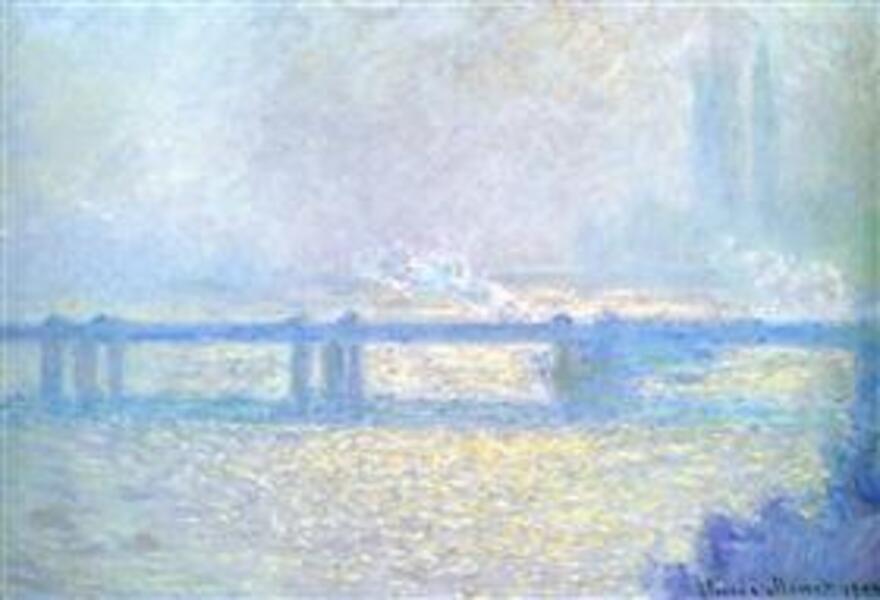 Charing Cross Bridge, Overcast Weather