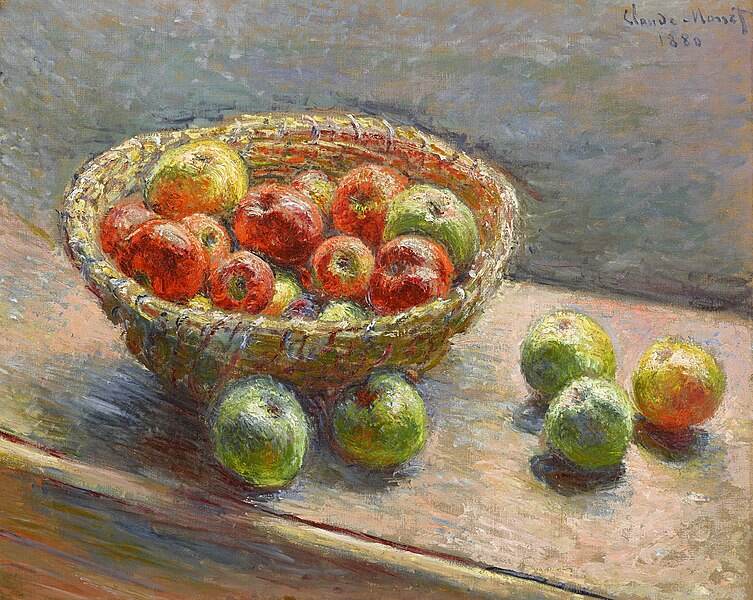 Le panier de pommes 