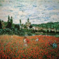 Poppies Near Vetheuil 
