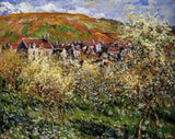 Plum Trees In Blossom At Vetheuil artwork preview