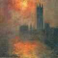 Houses Of Parliament Sunset 
