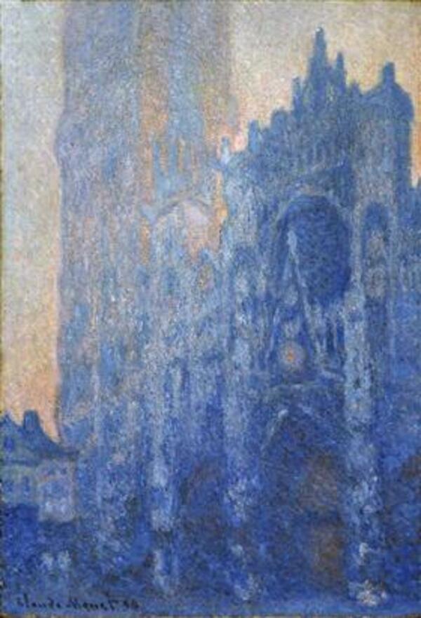 The Portal And The Tour D Albane At Dawn 