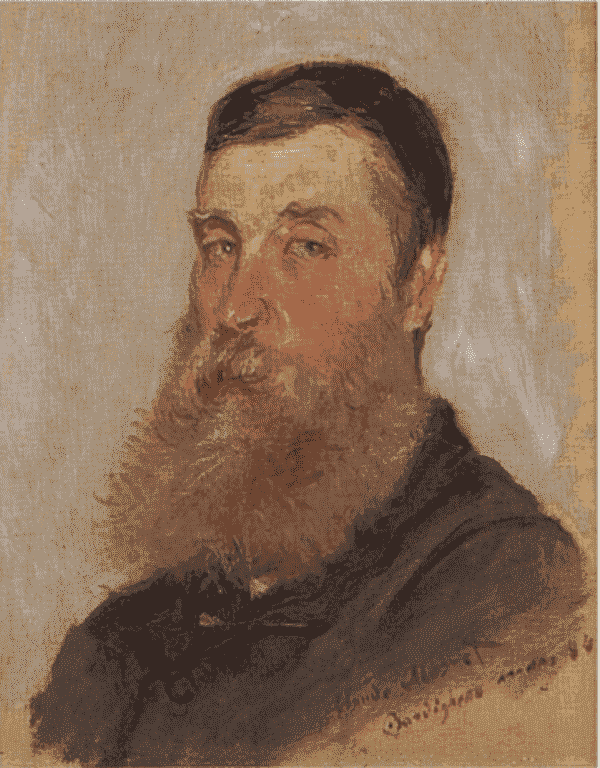Portrait Of An English Painter Bordighera 