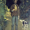 Victor Jacquemont Holding A Parasol 