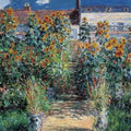 The Artists Garden At Vetheuil 