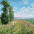 Meadow With Poplars Aka Poplars Near Argenteuil 