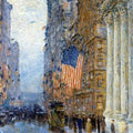 Flags on the Waldorf 