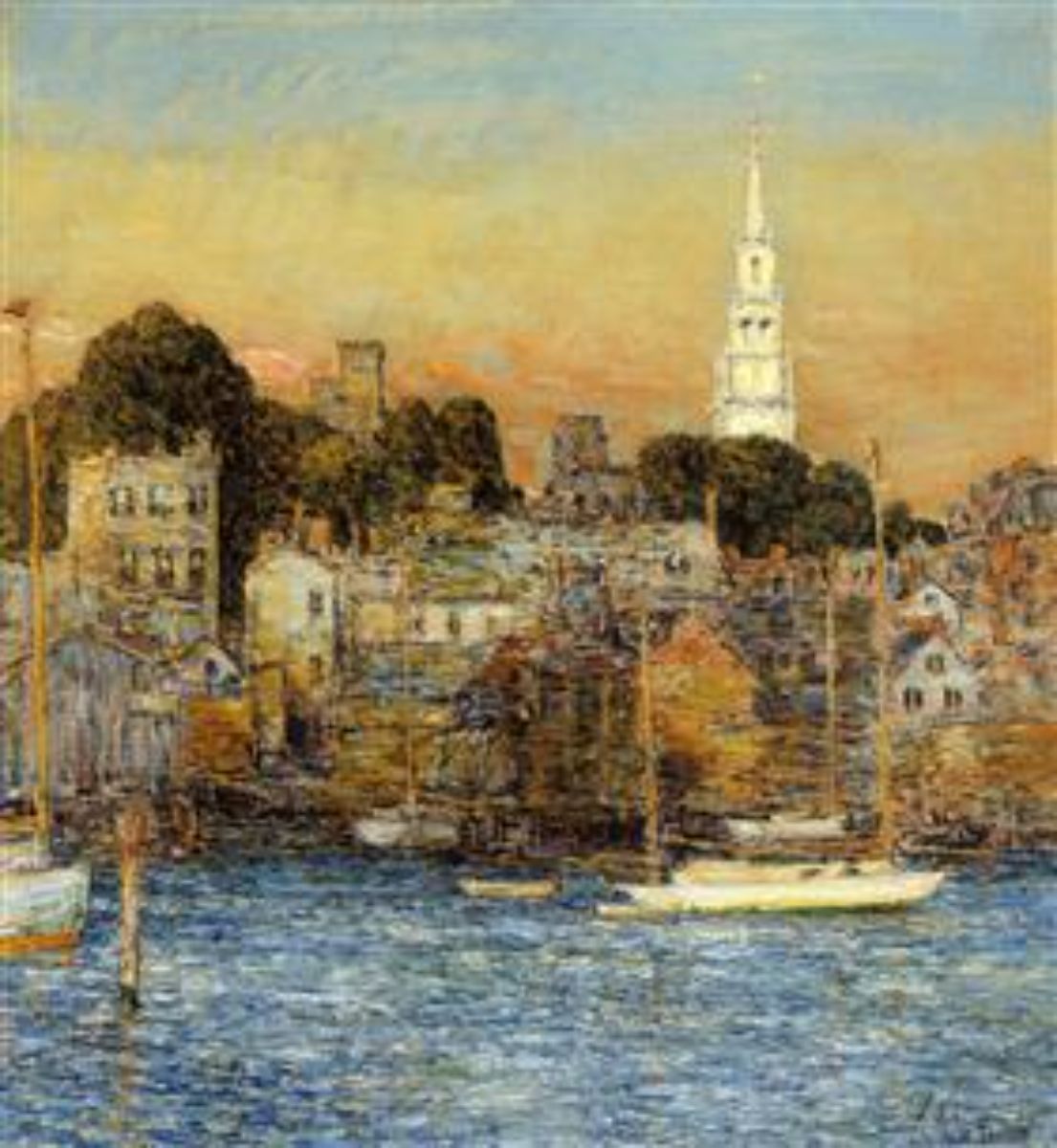 Newport, October Sundown 